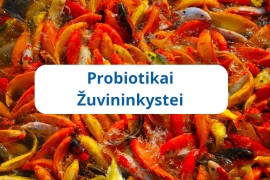 Probiotikai Žuvininkystei – šiuolaikiniai ekologiški biotechnologiniai probiotiniai preparatai tvenkinių žuvininkystėje